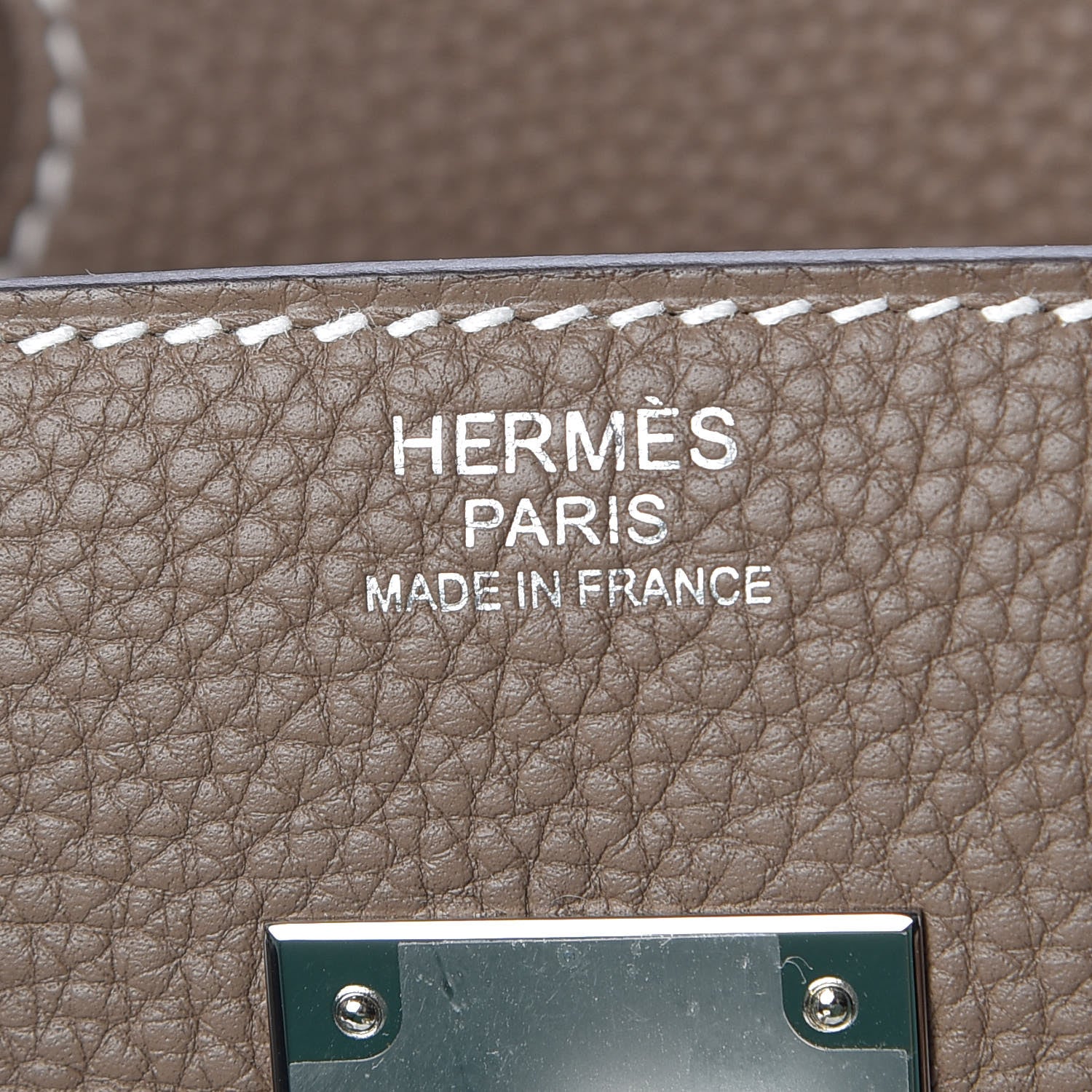 Hermes Togo Birkin 30 Etoupe 22 of 33