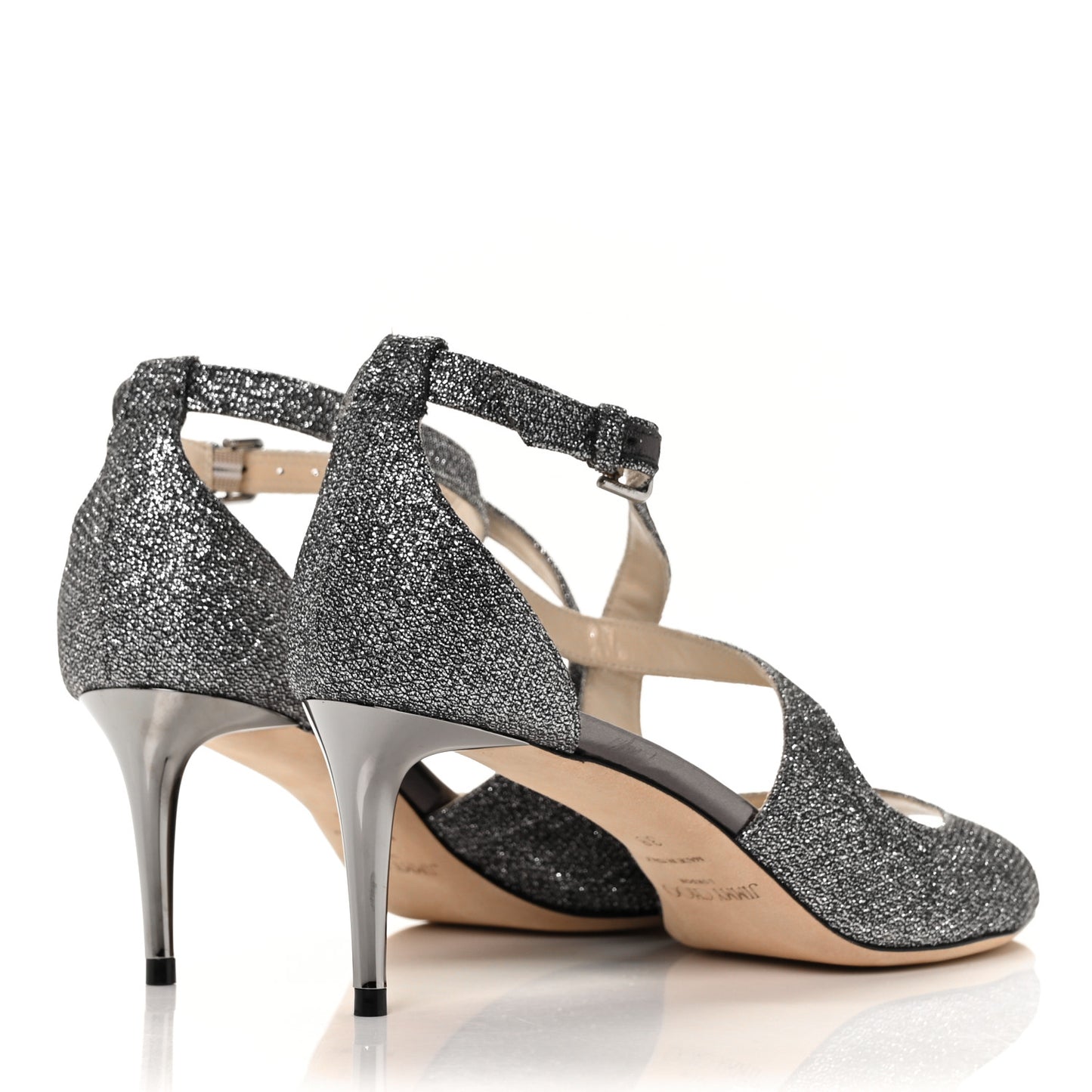 Dusty Glitter Emily 65 Sandals 38 Anthracite
