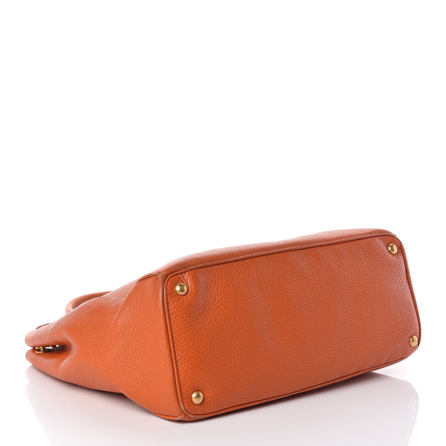 Vitello Daino Tote Papaya