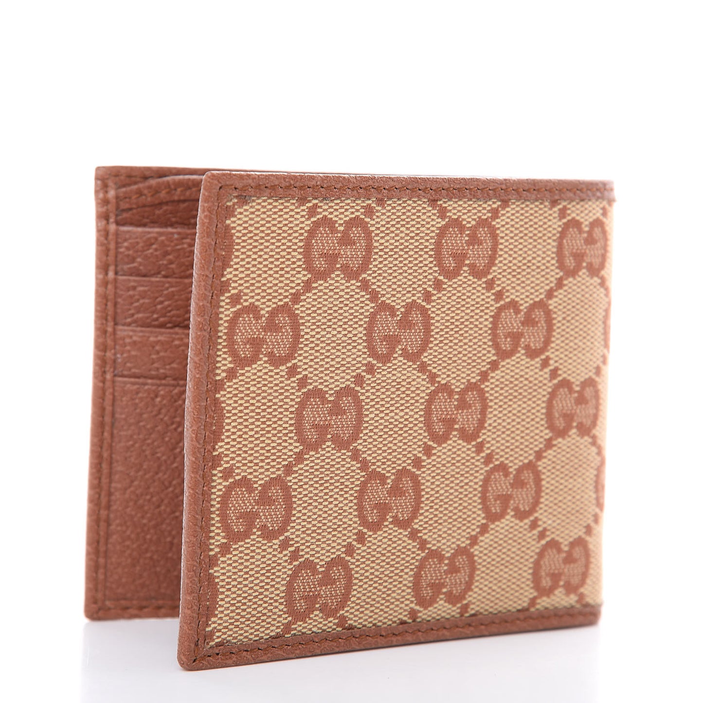 X MLB Monogram NY Yankees Bi-Fold Wallet Beige Ruggine Ivory