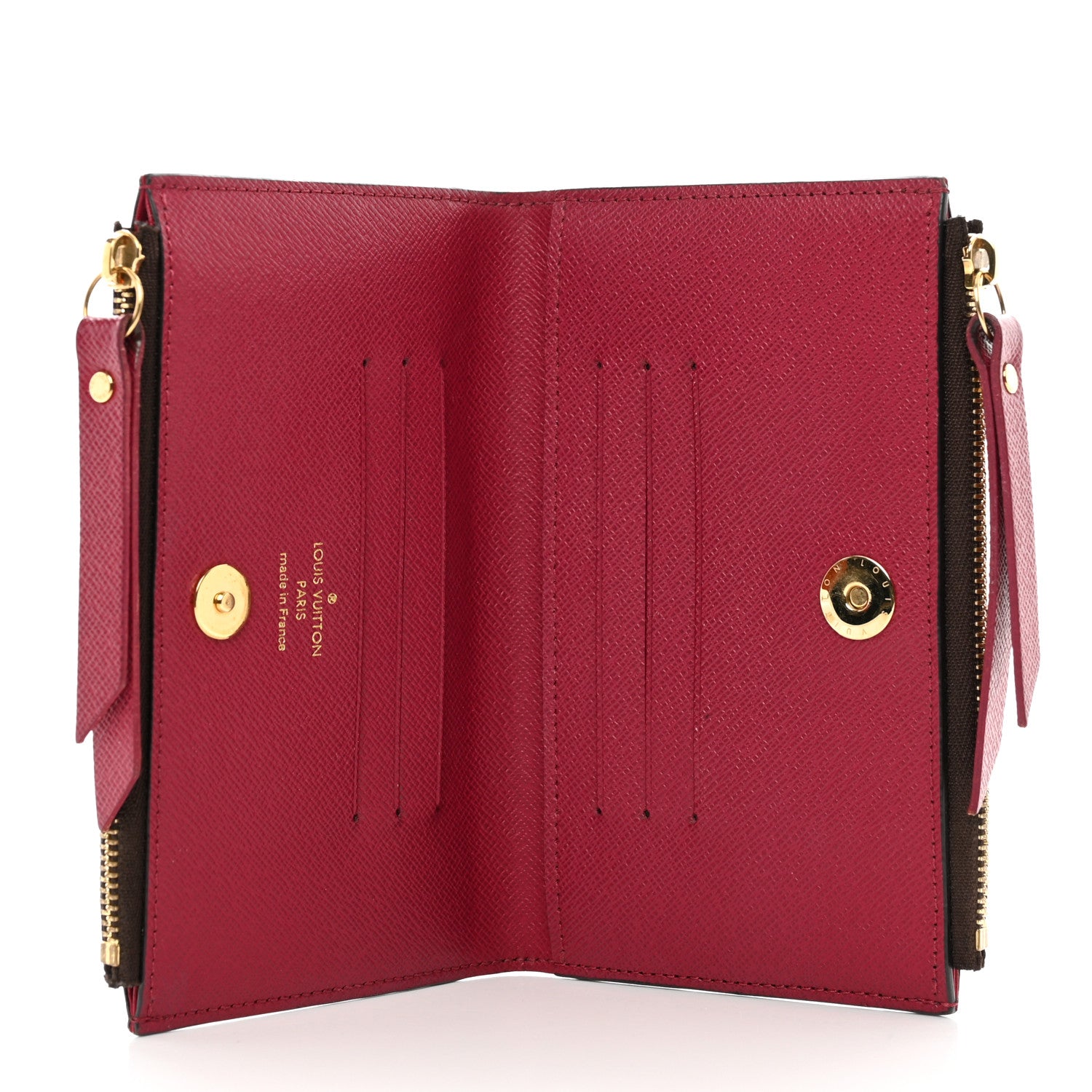 Louis Vuitton Monogram Adele Compact Wallet Fuchsia 5 of 9