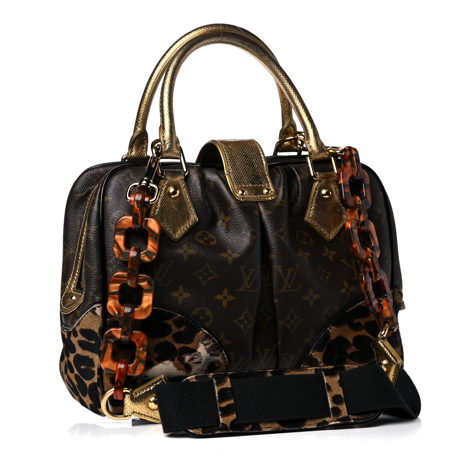 Louis Vuitton Monogram Leopard Adele 3 of 26