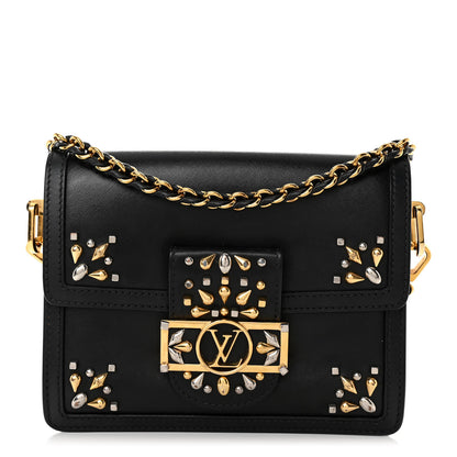 Louis Vuitton Epi Embellished Mini Dauphine Black 1 of 10