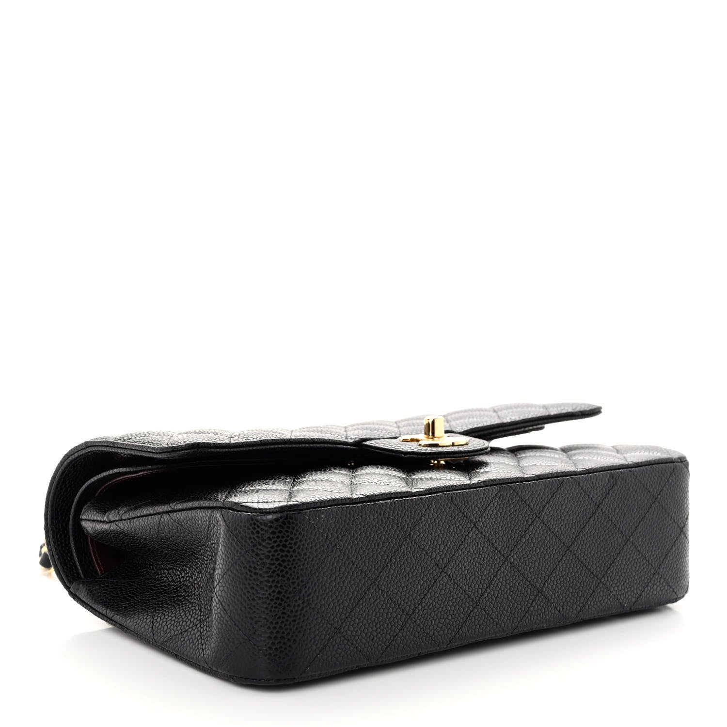 Chanel Caviar Quilted Medium Double Flap Black 4 of 10