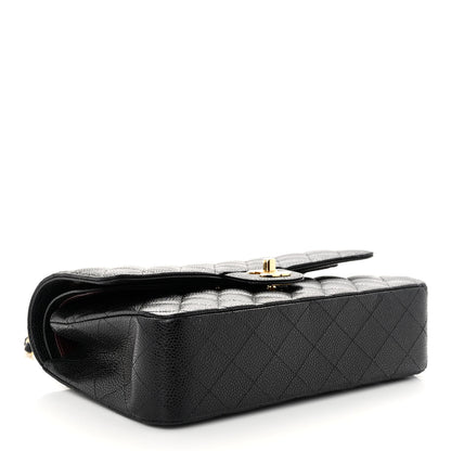 Chanel Caviar Quilted Medium Double Flap Black 4 of 10