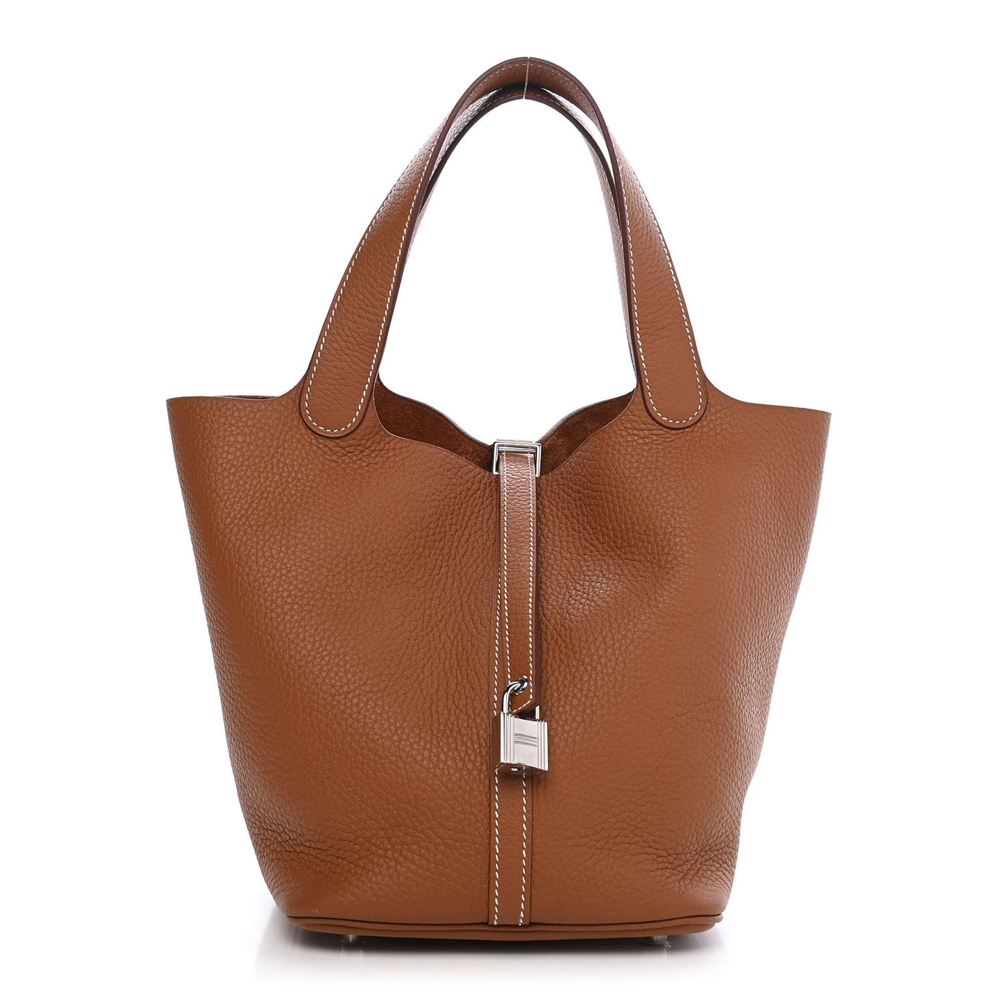 Taurillon Clemence Picotin Lock 22 MM Gold