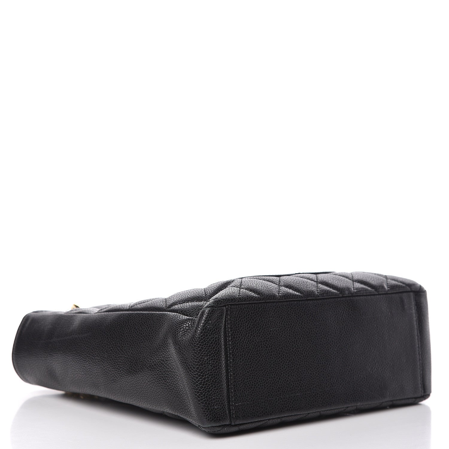 Chanel Caviar Quilted Petit Shopping Tote PST Black 4 of 16