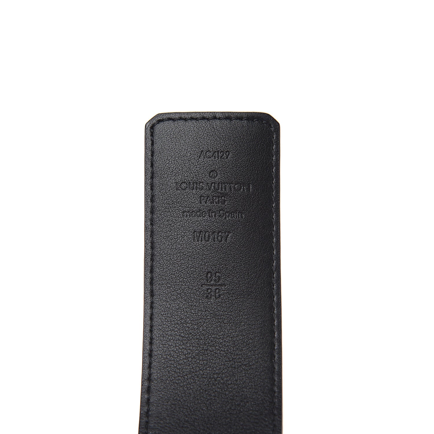 Louis Vuitton Monogram 40mm LV Initiales Belt 95 38 3 of 6