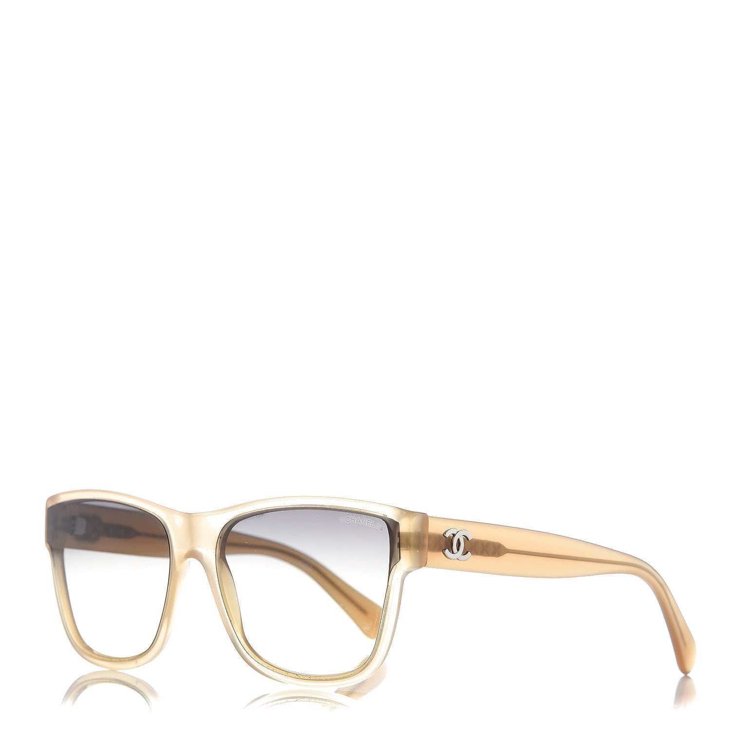 Chanel Acetate Butterfly Sunglasses 5386 Brown 1 of 6