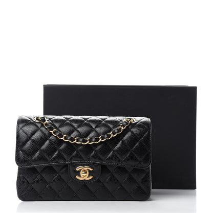 Chanel Caviar Quilted Small Double Flap Black 11 of 11