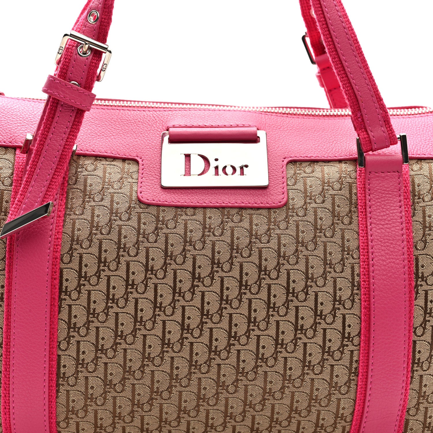 Christian Dior Monogram Street Chic Boston Pink Beige 14 of 19