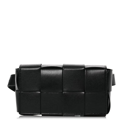 Bottega Veneta Nappa Maxi Intreccio The Belt Cassette Bag Black 1 of 10