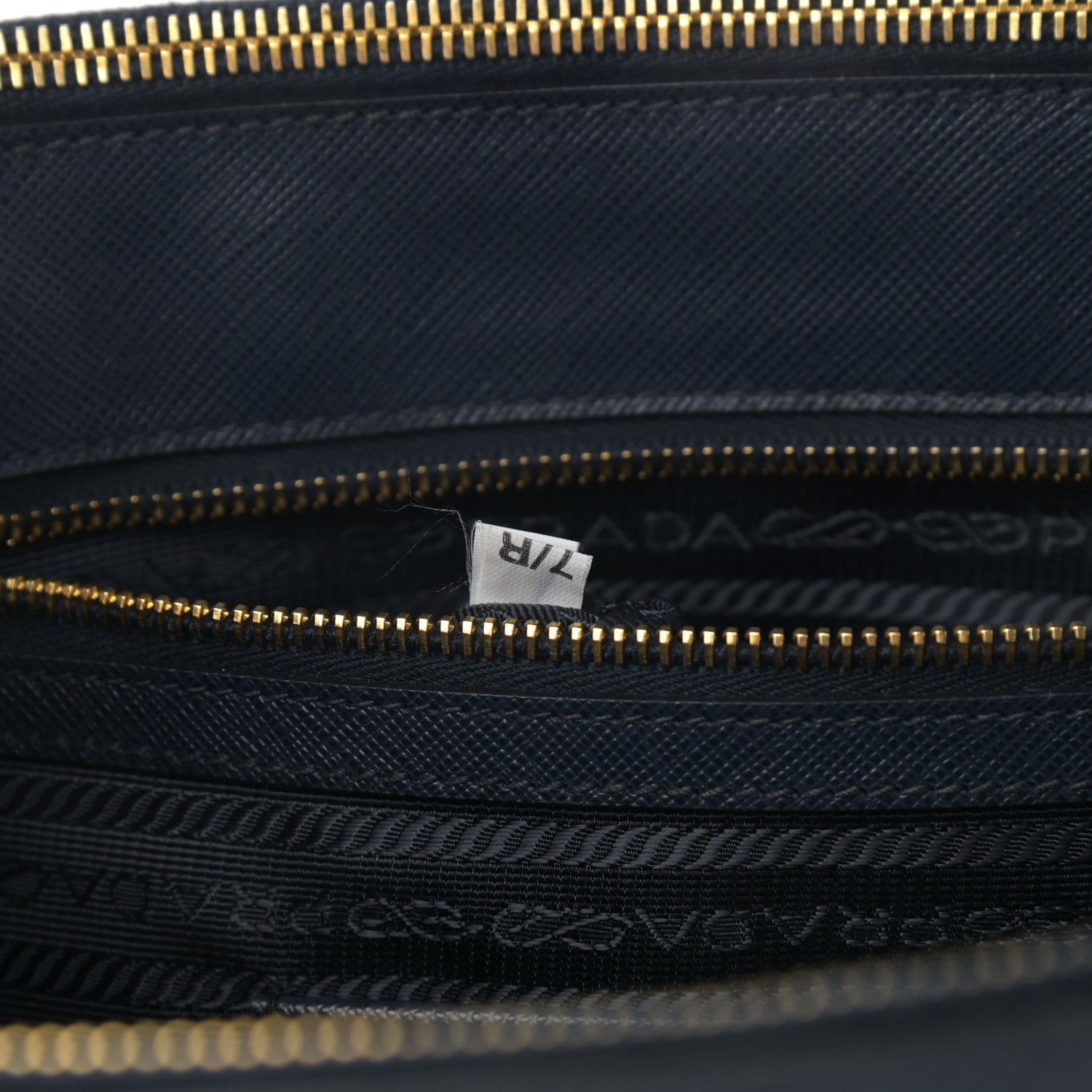 Prada Saffiano Lux Medium Tote Bluette 7 of 15