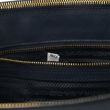 Prada Saffiano Lux Medium Tote Bluette 7 of 15