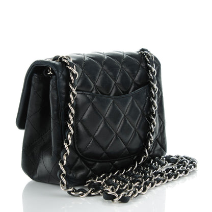 Chanel Lambskin Quilted Mini Square Flap Black 3 of 9