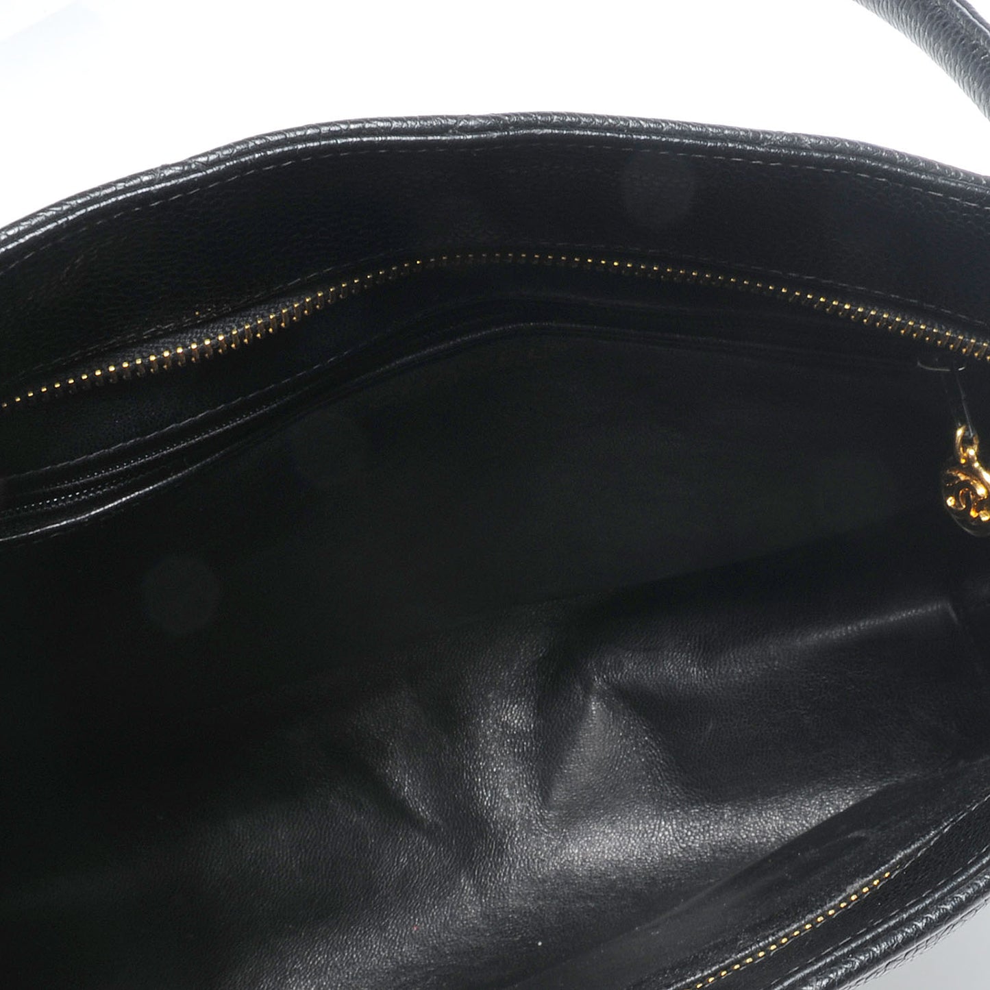 Caviar Medallion Tote Black