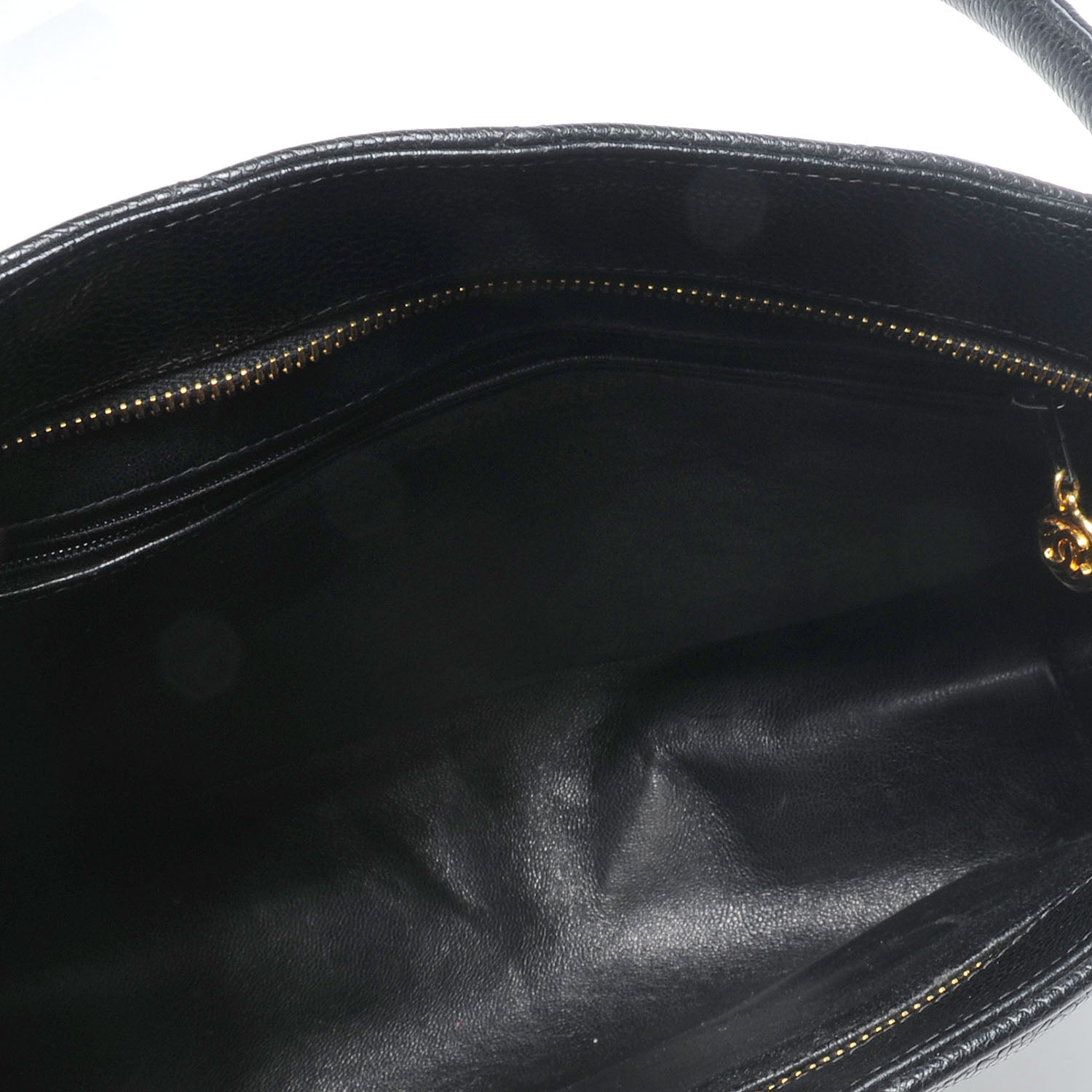 Chanel Caviar Medallion Tote Black 5 of 7
