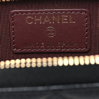 Chanel Caviar Quilted Zip Coin Purse Black 6 of 11