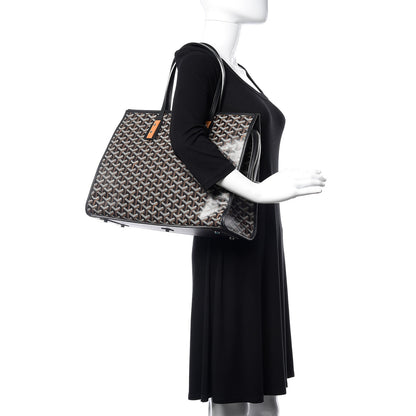 Goyard Goyardine Marquises Tote Black 2 of 11