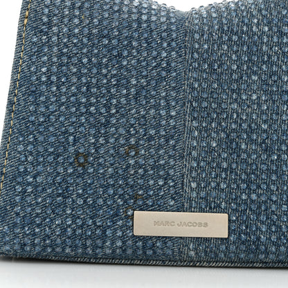 Marc Jacobs Crystal Denim Mini Saint Marc Top Handle Blue 13 of 13