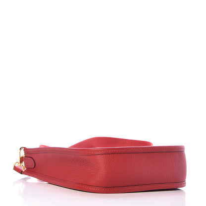 Hermes Taurillon Maurice Evelyne TPM Rouge Piment 4 of 11