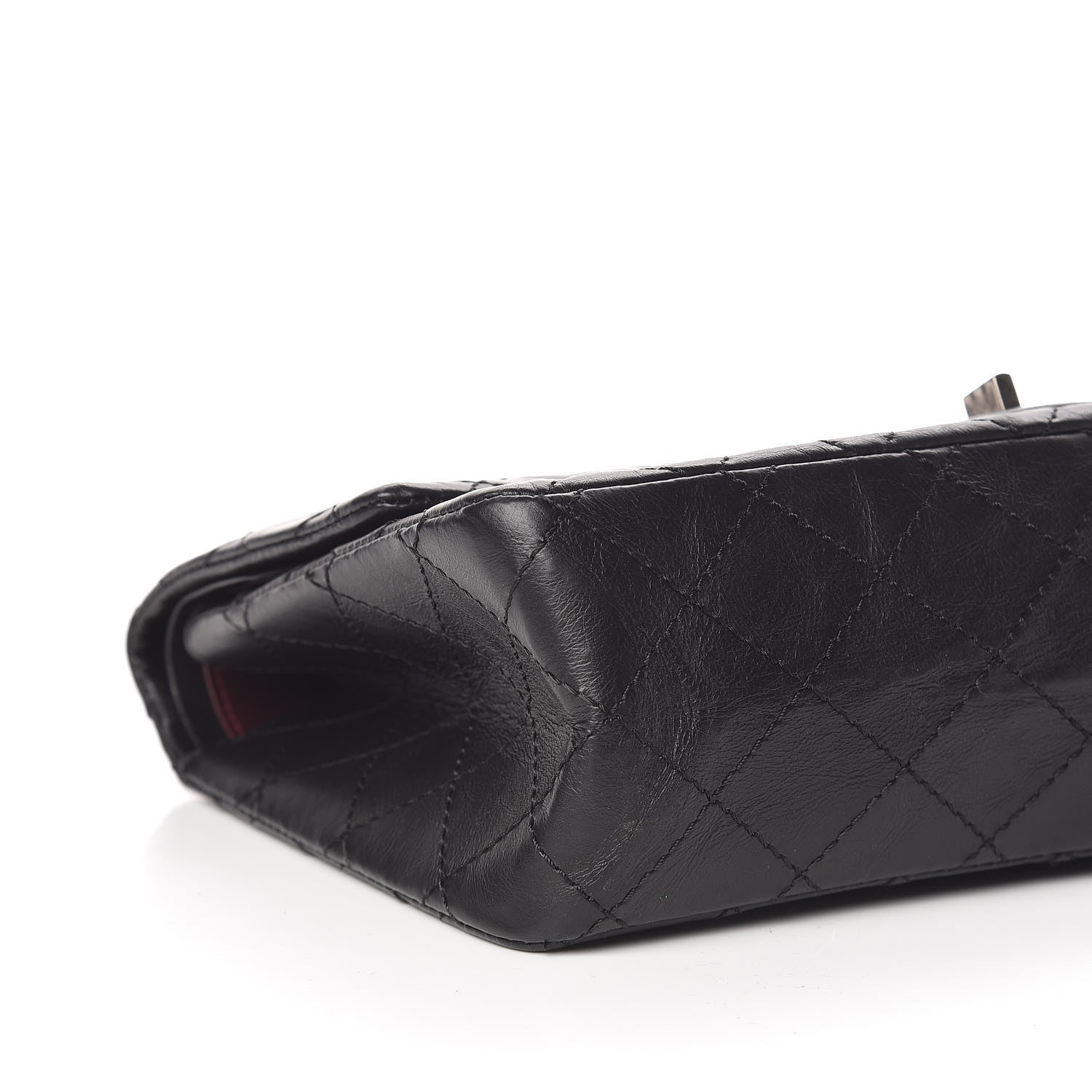 Chanel Aged Calfskin Quilted 2.55 Reissue 226 Flap Black 5 of 10