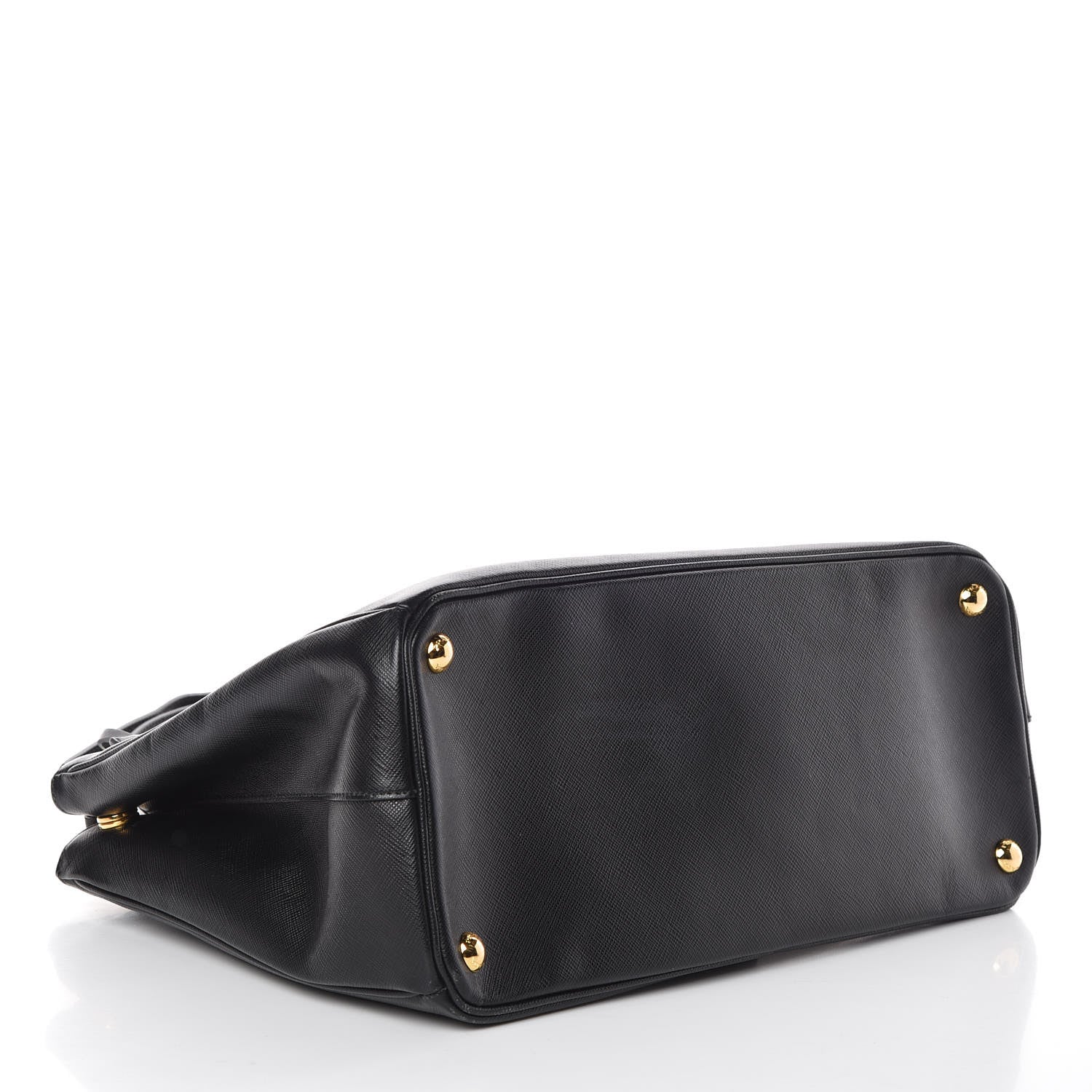 Prada Saffiano Medium Galleria Double Zip Tote Black 5 of 9