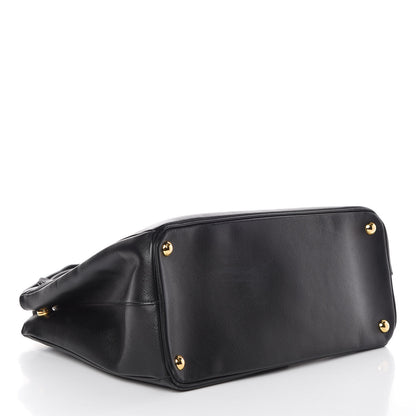 Prada Saffiano Medium Galleria Double Zip Tote Black 5 of 9