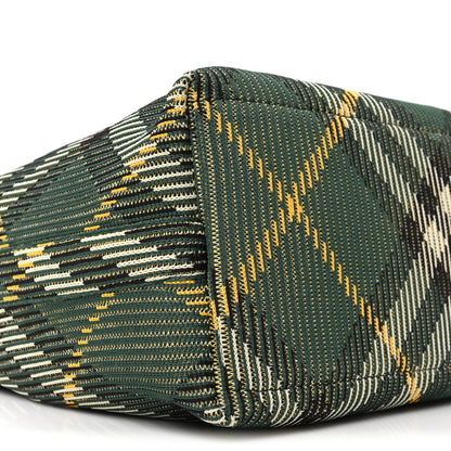 Burberry Canvas Peg Medium Duffle Bag Ivy 8 of 9