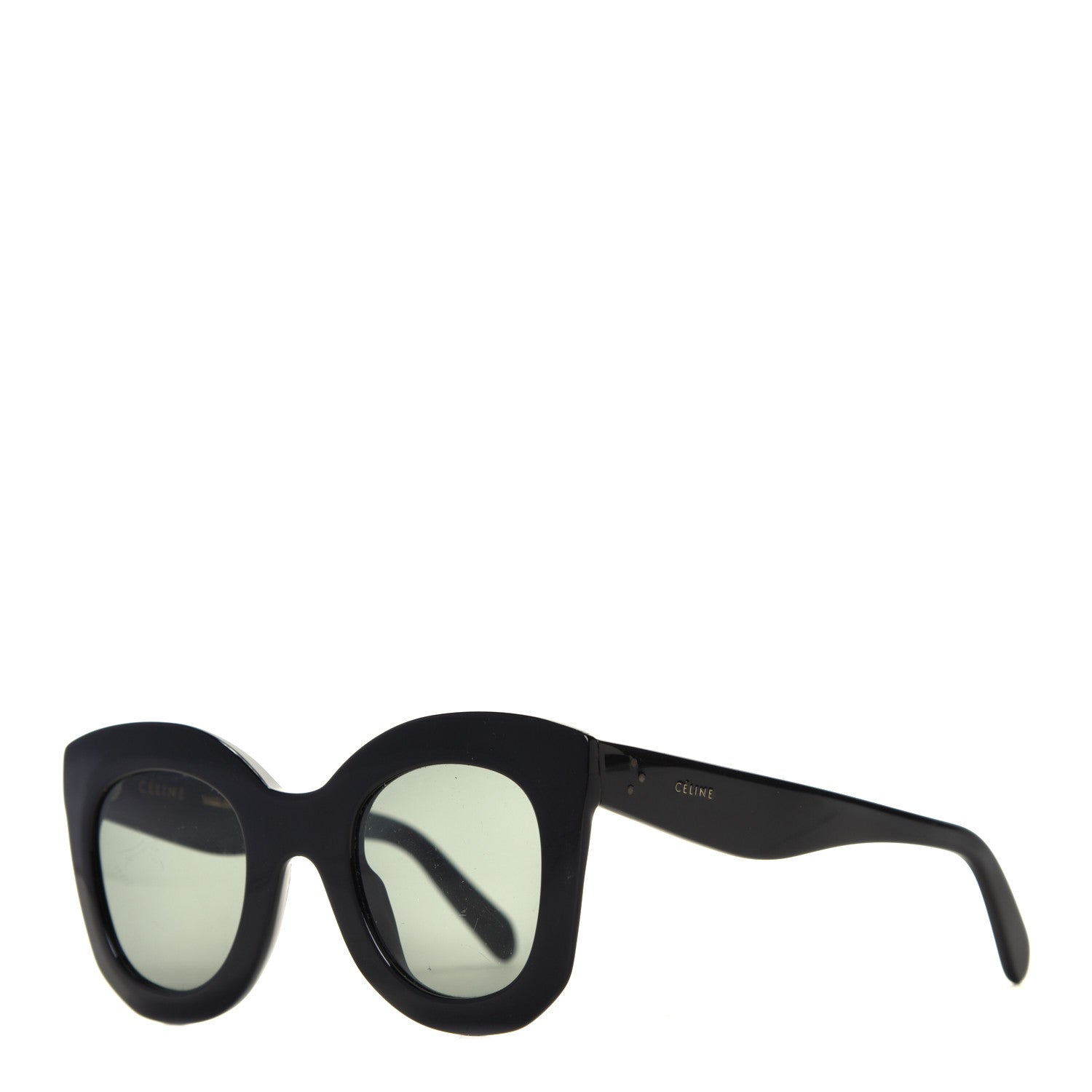 Celine Acetate Butterfly Sunglasses Black 1 of 4