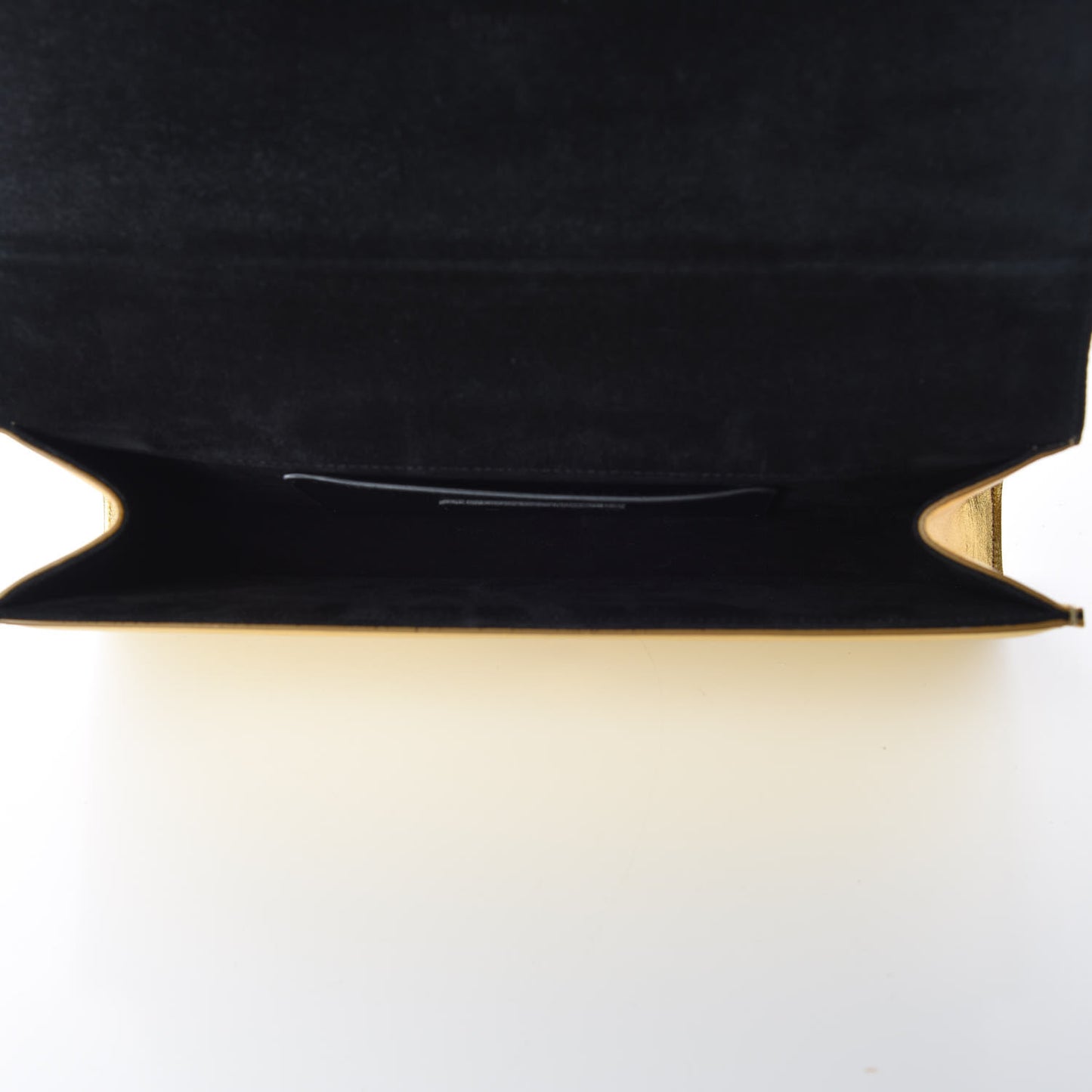Metallic Calfskin Monogram Cassandre Clutch Ciad