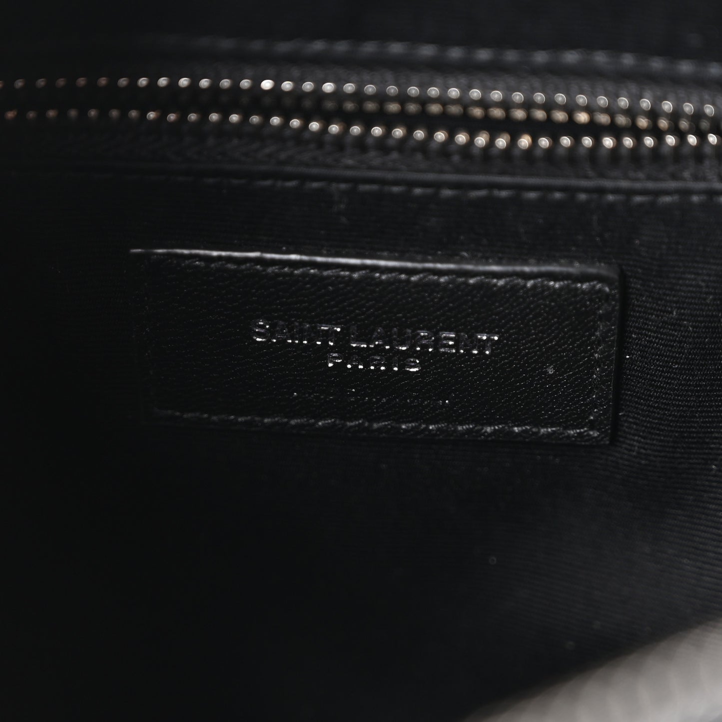 Calfskin Y Quilted Monogram Small Loulou Bowling Bag Black