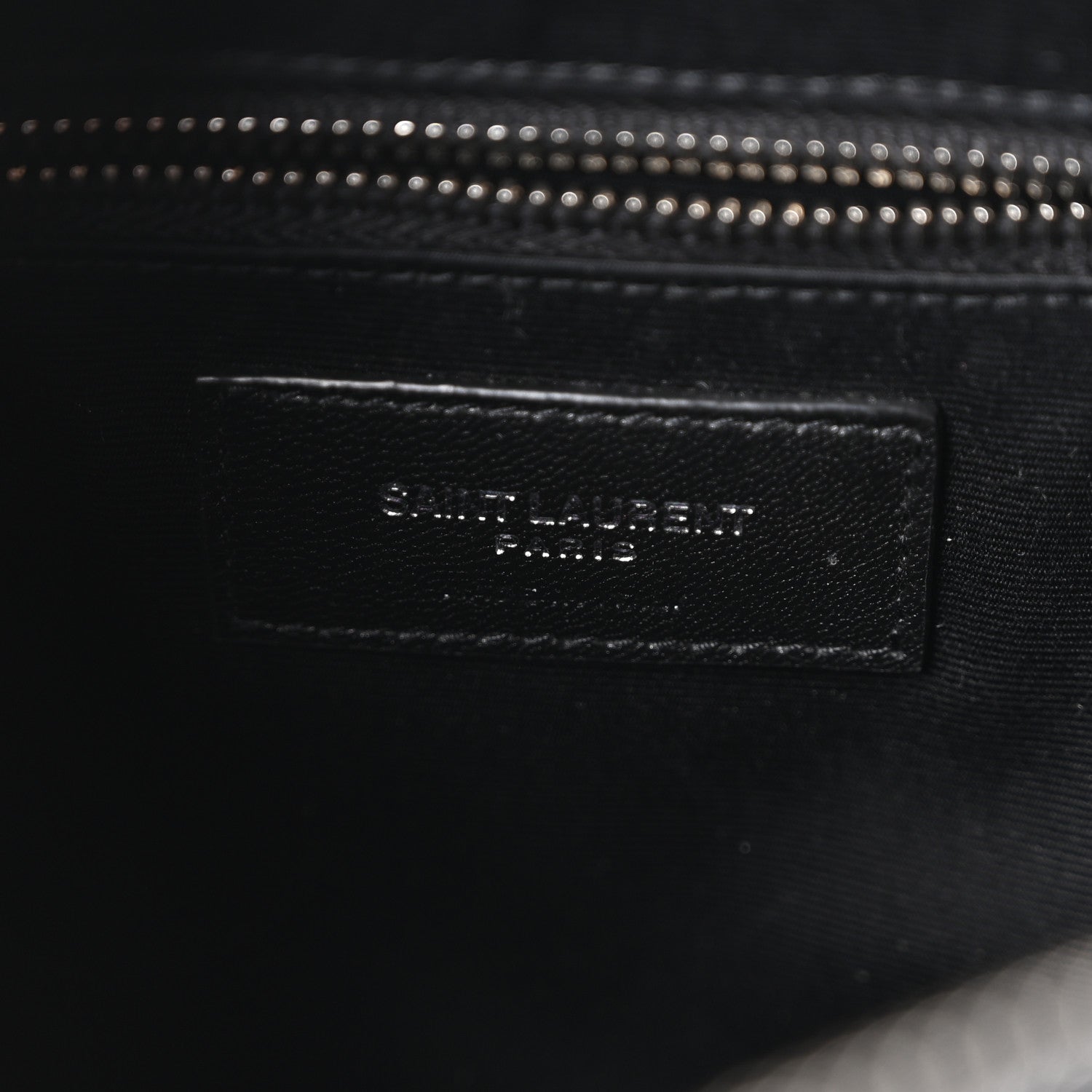 Saint Laurent Calfskin Y Quilted Monogram Small Loulou Bowling Bag Black 6 of 10