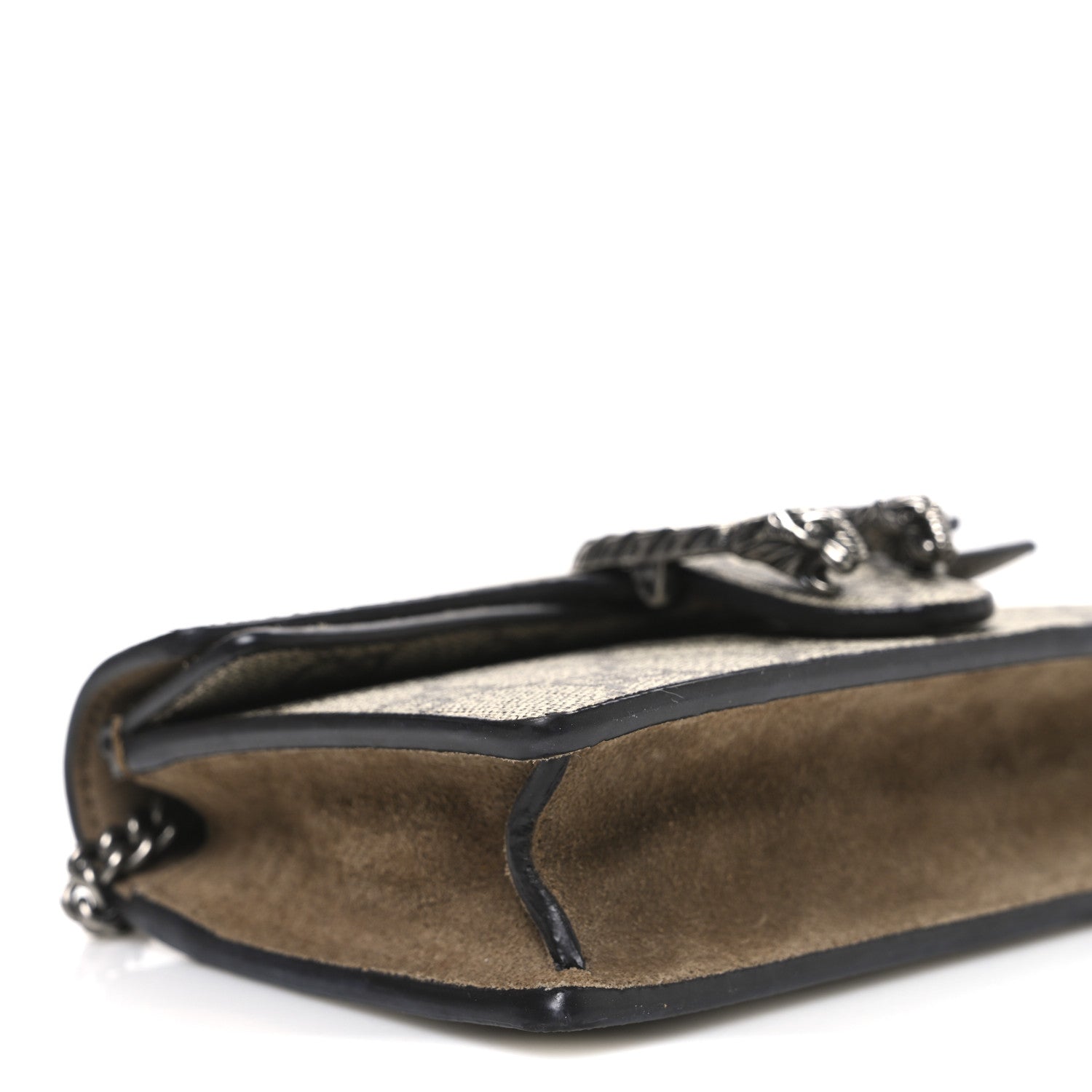 Gucci GG Supreme Monogram Super Mini Dionysus Shoulder Bag Taupe 8 of 10