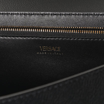 Versace Calfskin Medusa Crossbody Bag Black 8 of 12