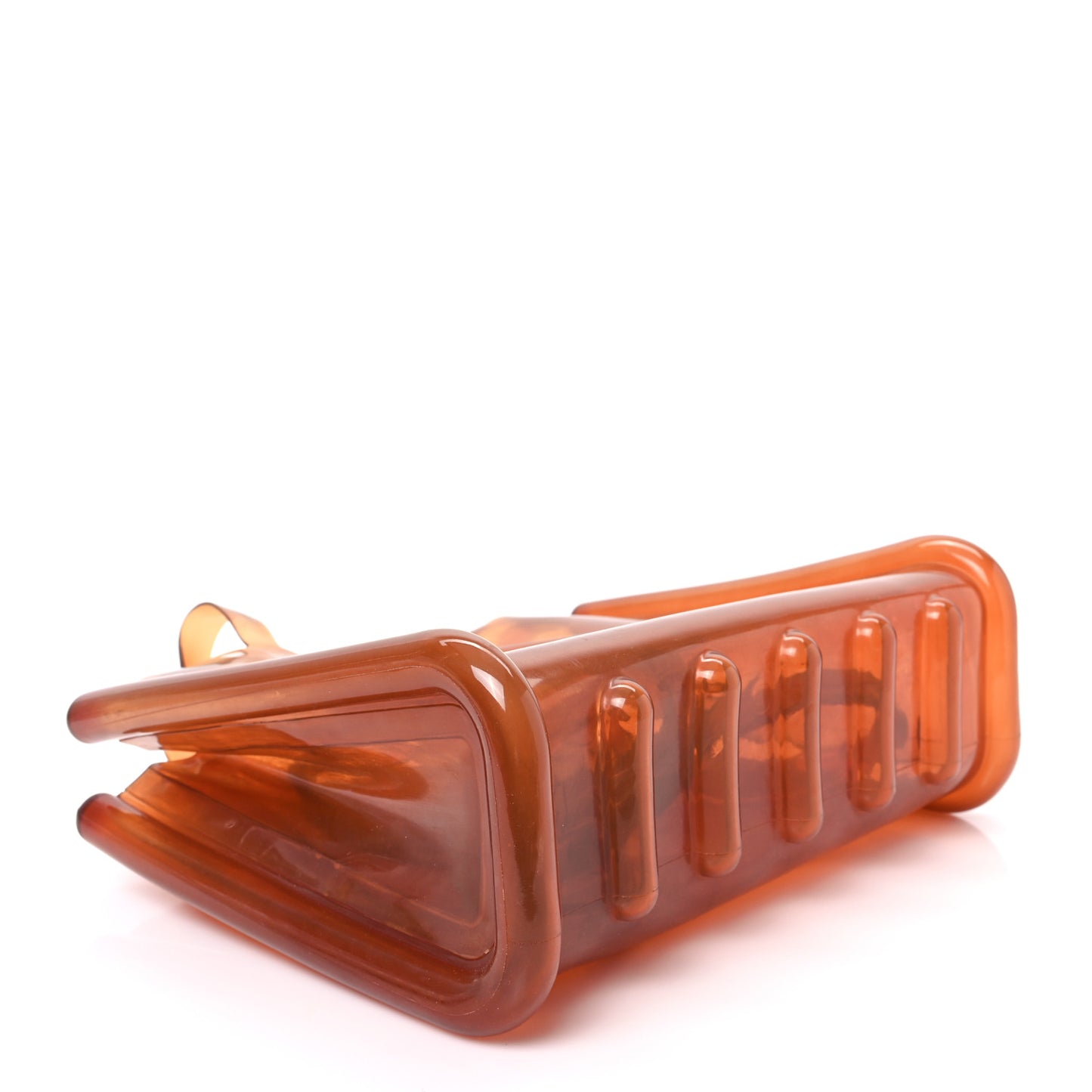 x MELISSA Jelly Medium Shopping Bag Clear Brown
