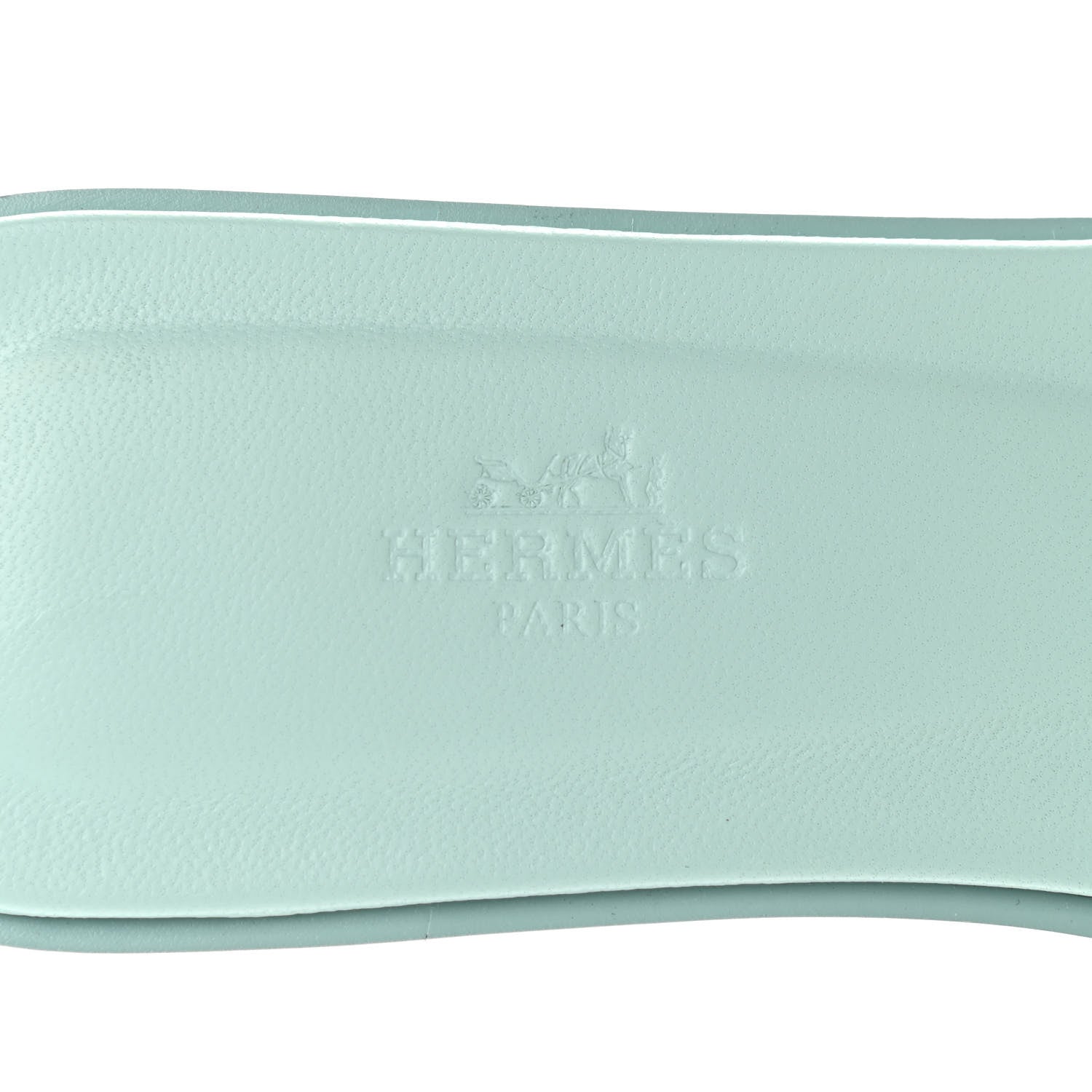 Hermes Epsom Oran Sandals 39 Vert Embrun 7 of 8