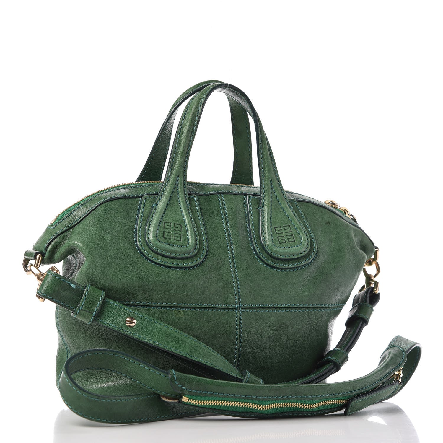 Givenchy Lambskin Micro Zanzi Nightingale Emerald 3 of 10