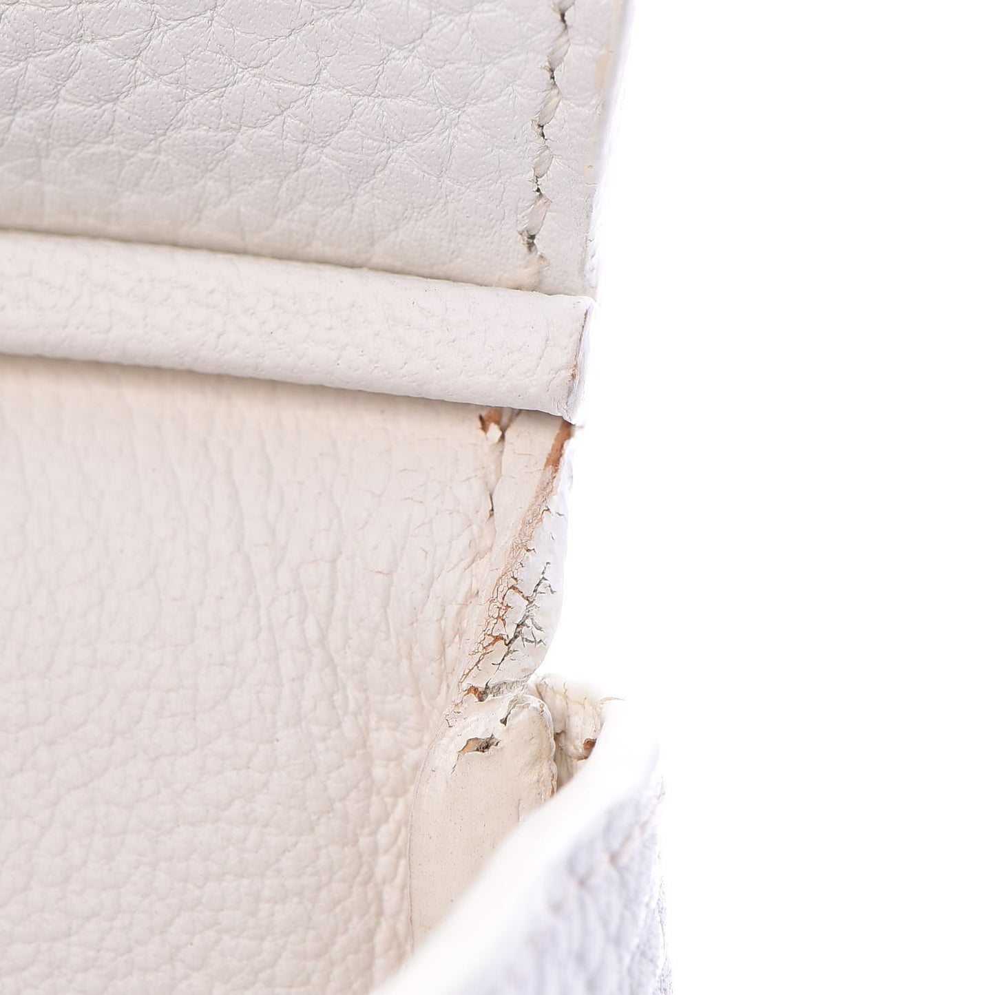 Taurillon Clemence Birkin 35 White