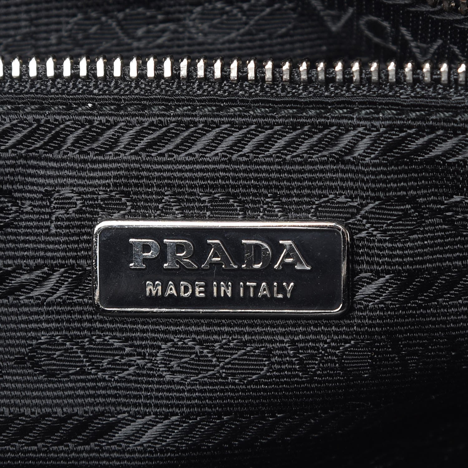 Prada Tessuto Nylon Vitello Small Bowling Bag Black 7 of 19