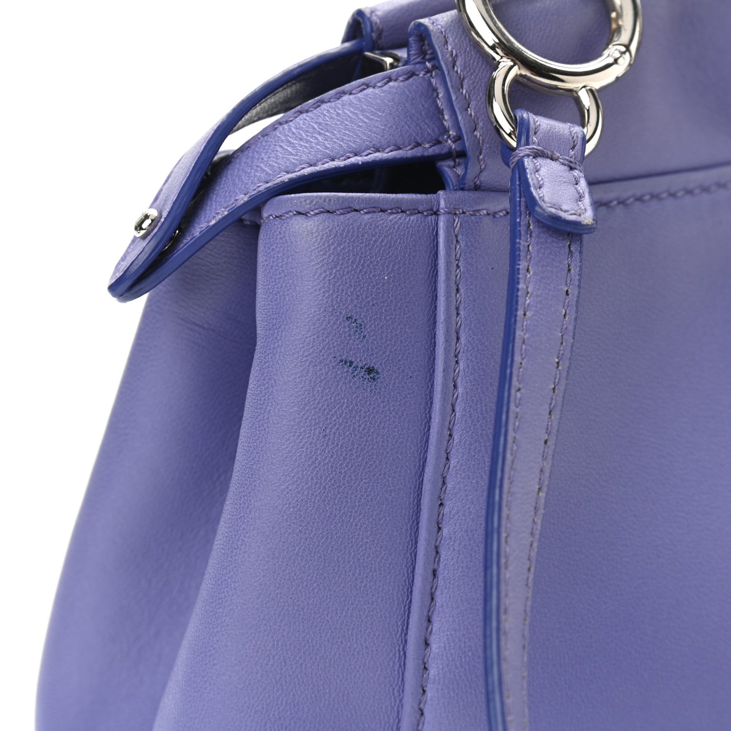 Nappa Mini Peekaboo Iconic Satchel Viola Cassis