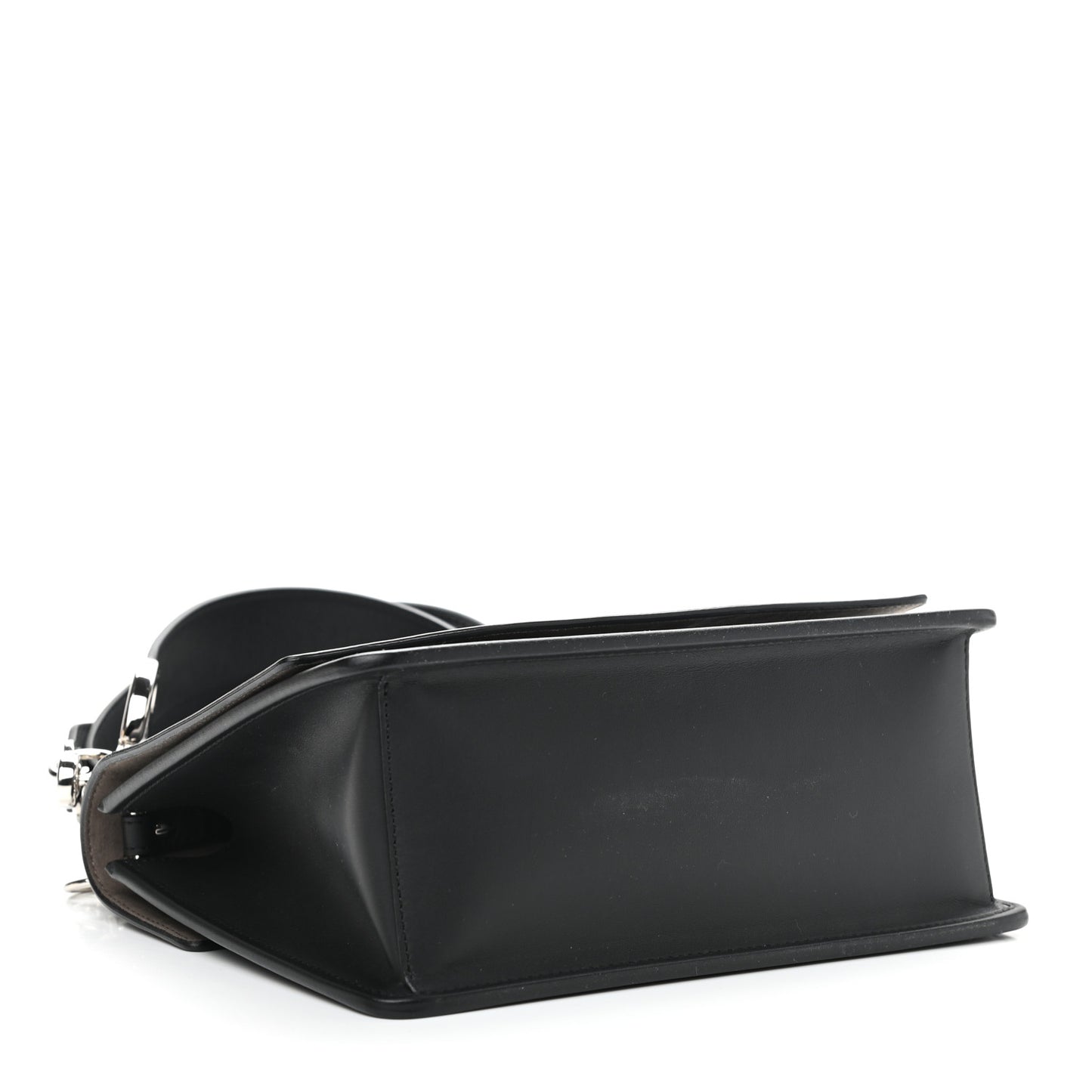 Vitello Century Opaco F is Fendi Kan I Shoulder Bag Black