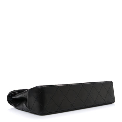 Chanel Lambskin Quilted Medium Single Flap Black 4 of 12