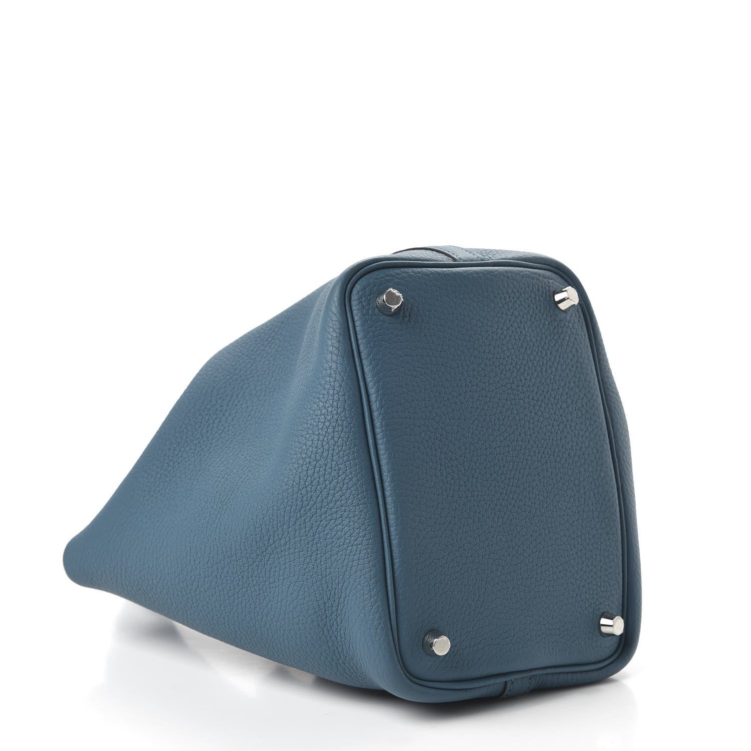 Hermes Taurillon Clemence Picotin Lock 18 PM Vert Bosphore 4 of 10