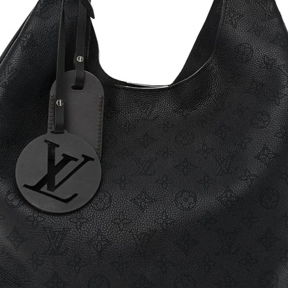 Louis Vuitton Mahina Carmel Hobo Black 7 of 9