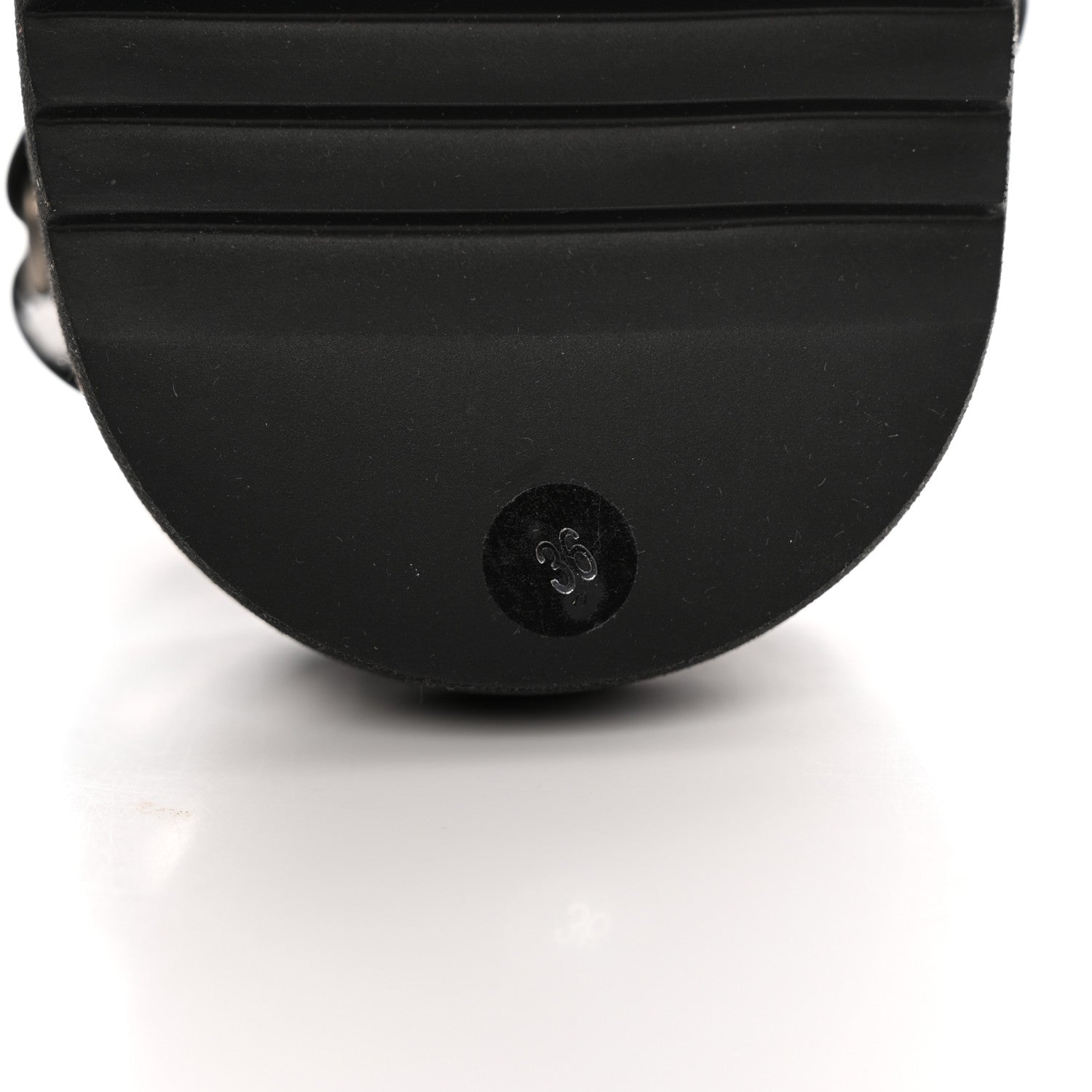 Gucci Rubber Mini Double G Womens Isla Dad Sandals 36 Black 7 of 11