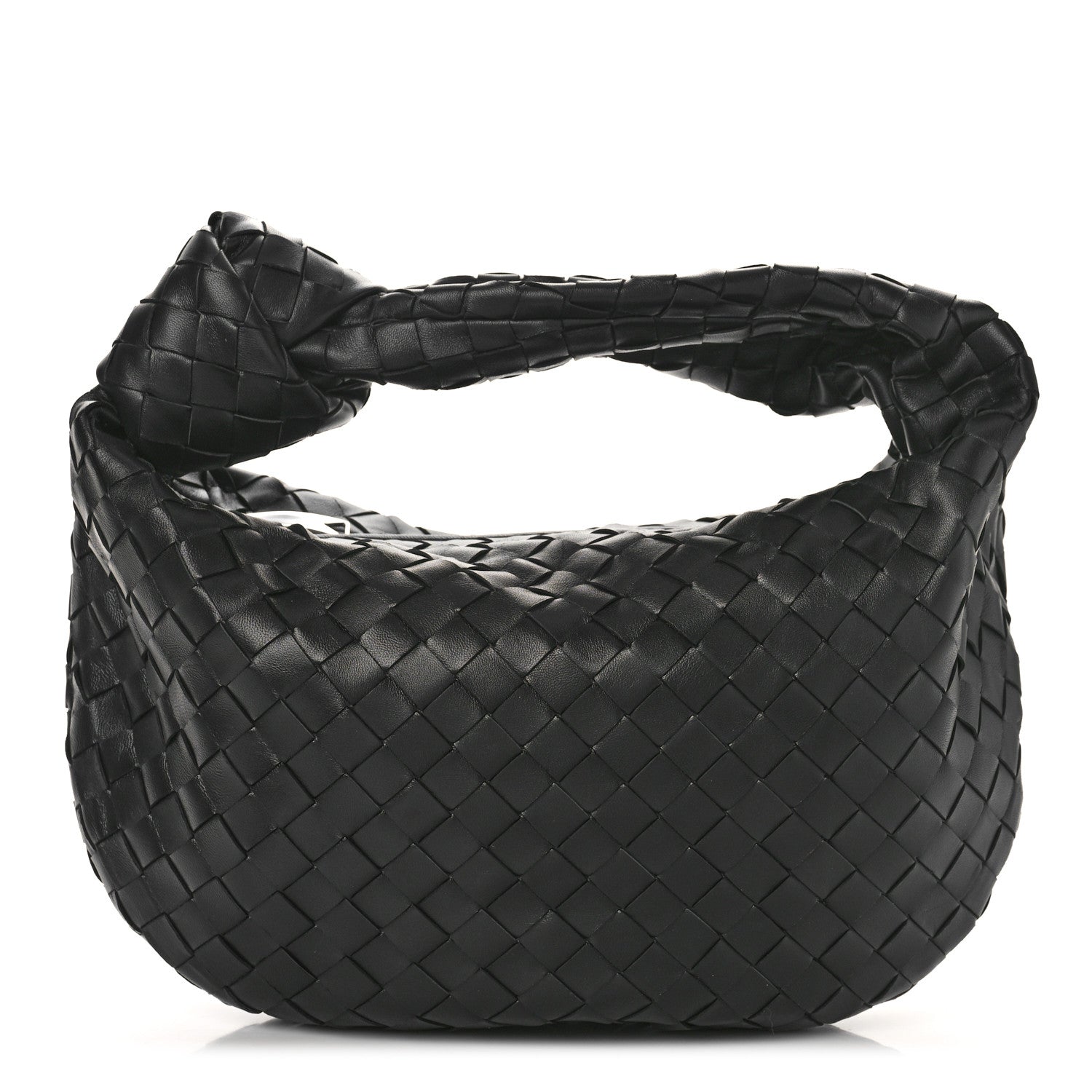 Bottega Veneta Nappa Intrecciato Teen Jodie Hobo Black 1 of 8