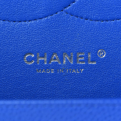 Chanel Caviar Quilted Jumbo Double Flap Blue 6 of 10