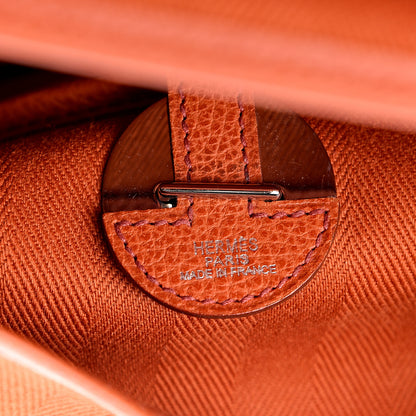 Hermes Vache Liegee Toile Sac Colorado MM Potiron 5 of 10