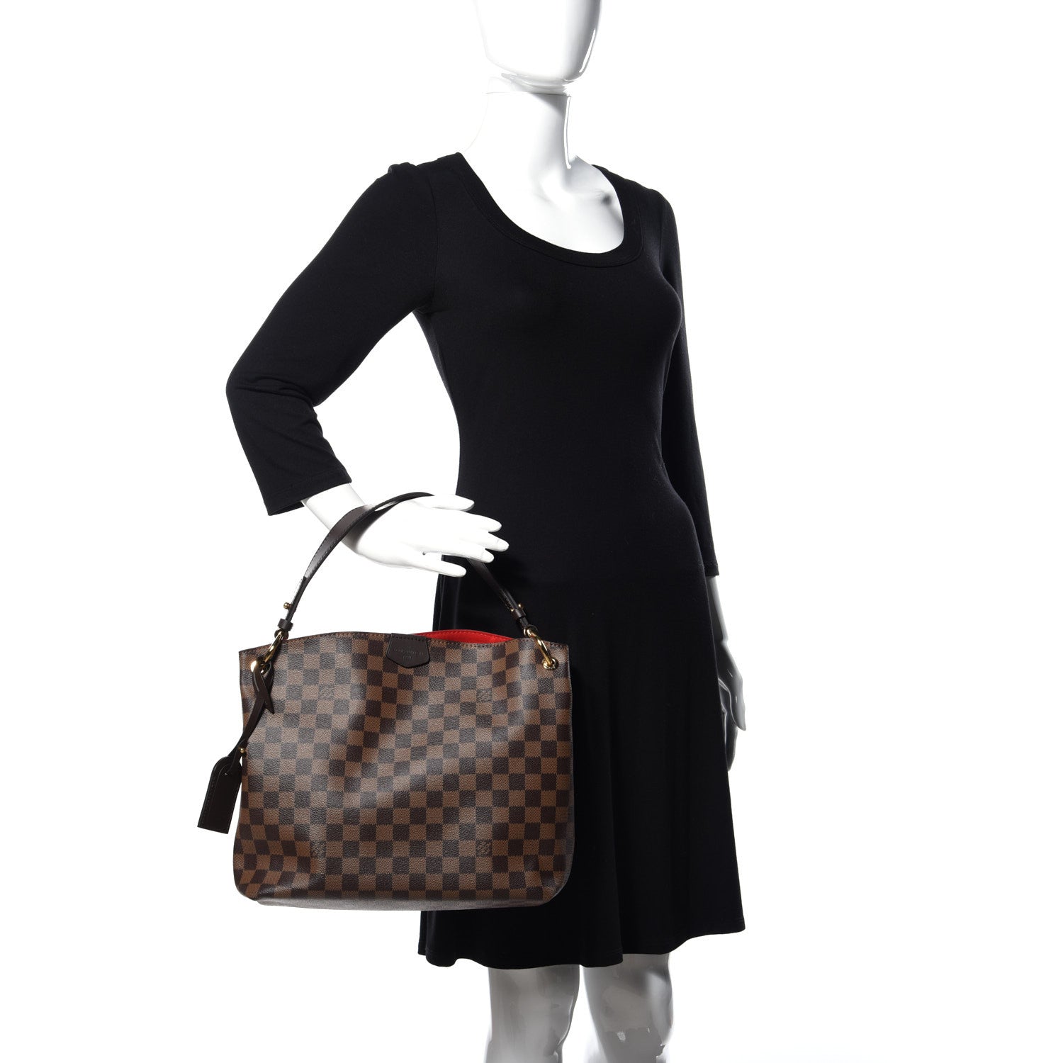 Louis Vuitton Damier Ebene Graceful PM 2 of 10